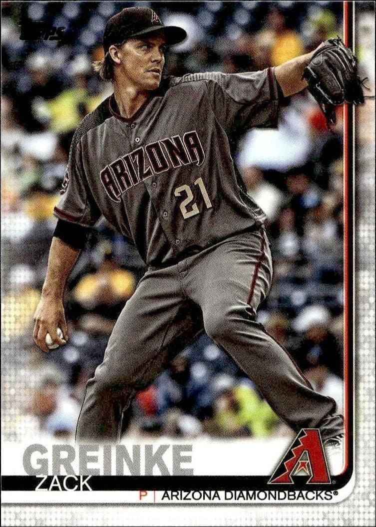 2019 Topps Series 2 Zack Greinke #661 trading card