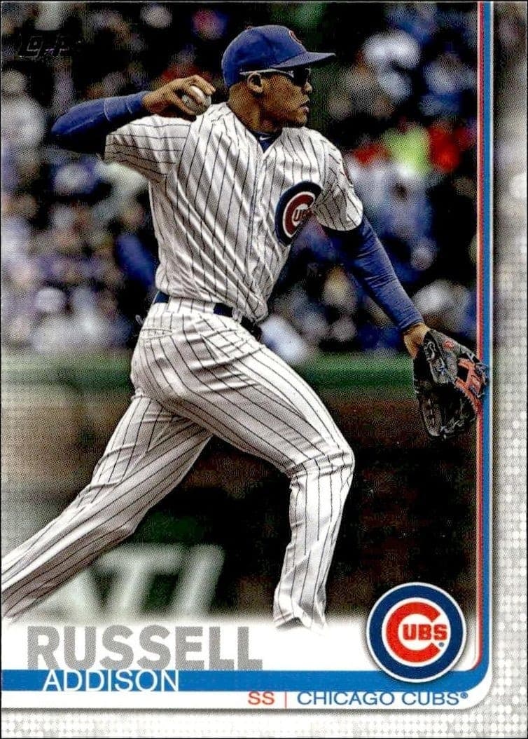 2019 Topps Series 2 Addison Russell #633 trading card