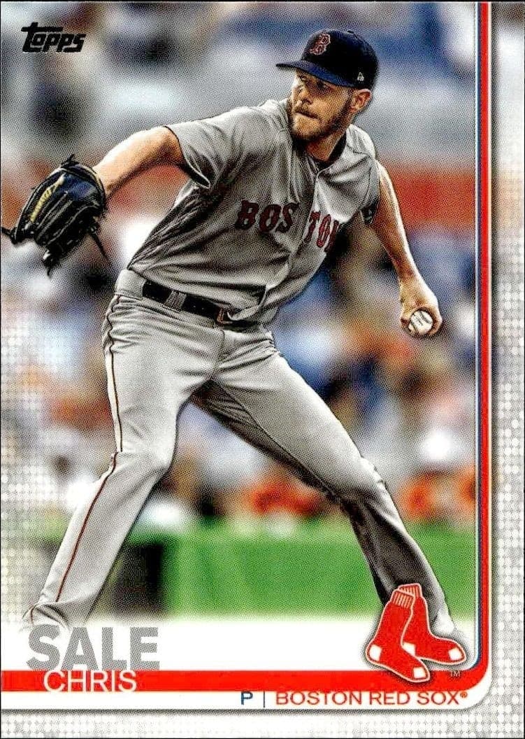 2019 Topps Series 2 Chris Sale #643 trading card