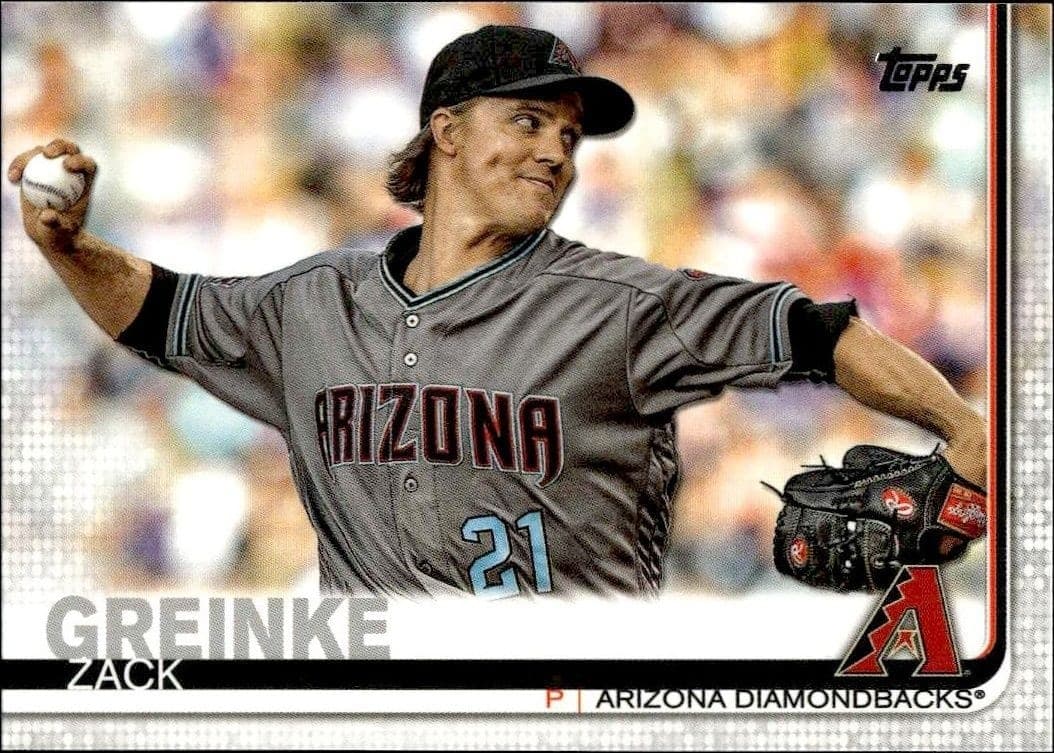 2019 Topps Series 1 Zack Greinke #222 trading card