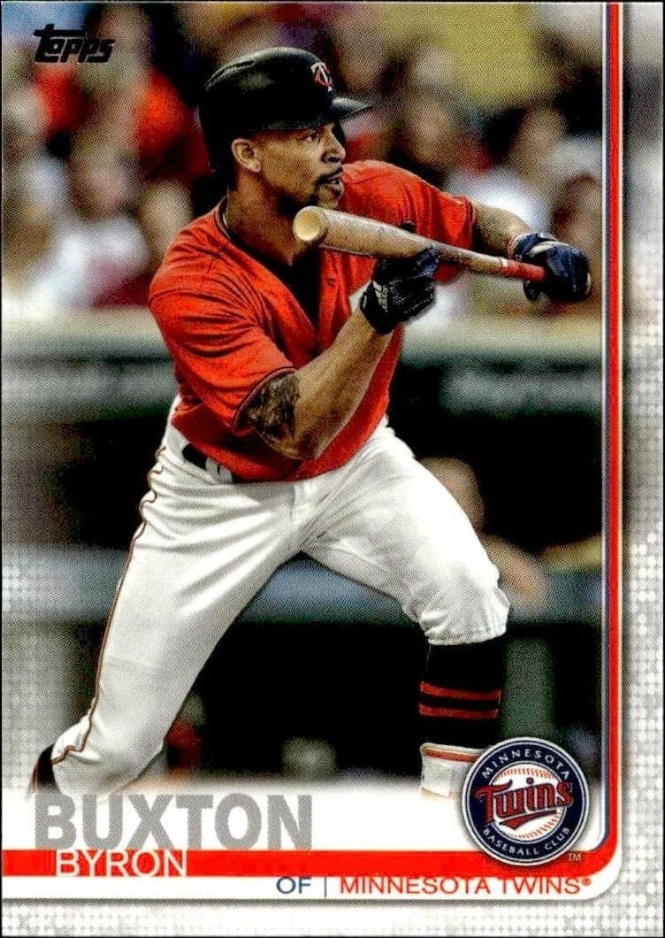 2019 Topps Series 1 Byron Buxton #158 trading card