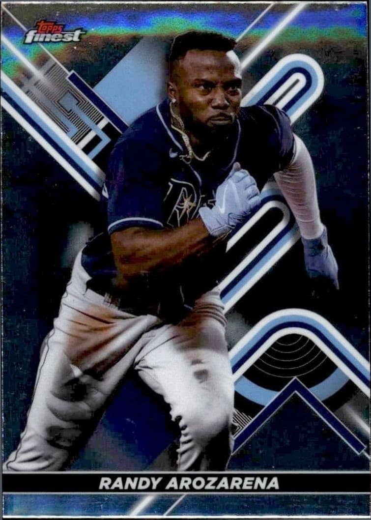 2022 Topps Finest Randy Arozarena #92 trading card