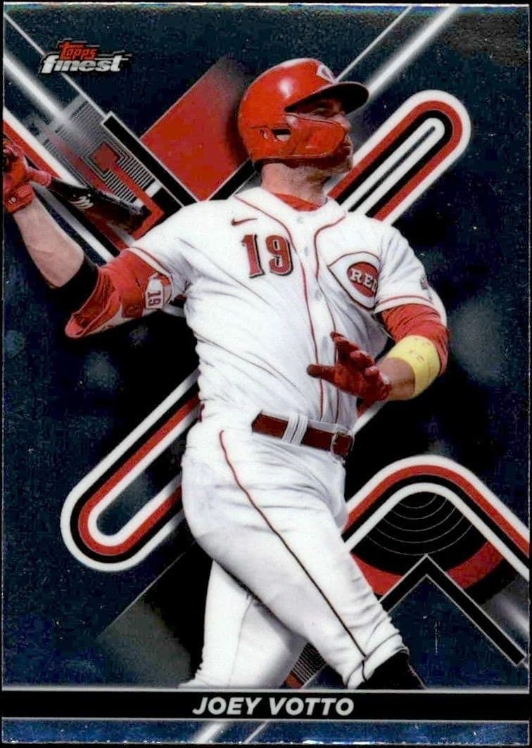 2022 Topps Finest Joey Votto #46 trading card