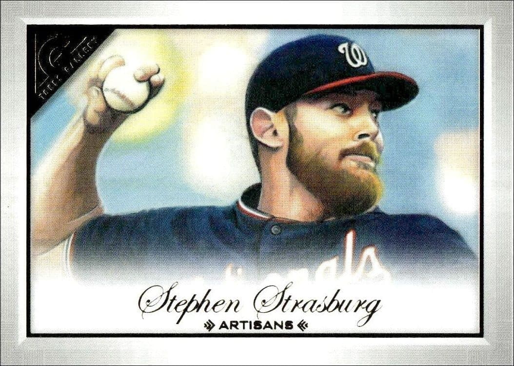 2019 Topps Gallery Stephen Strasburg #175 trading card