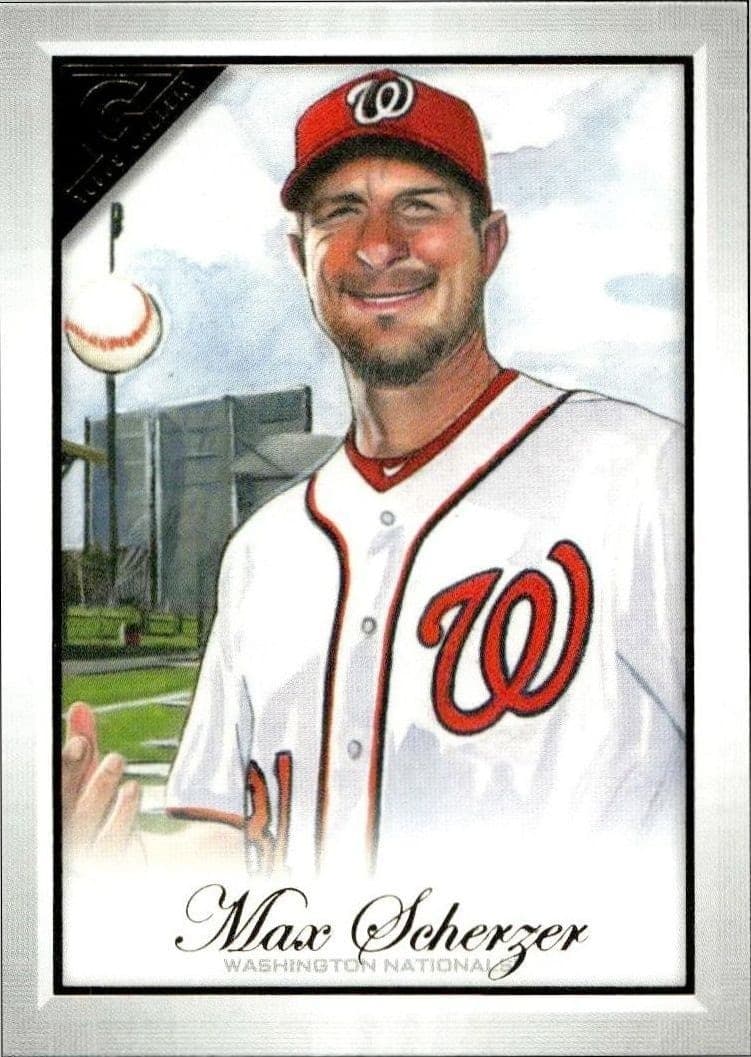 2019 Topps Gallery Max Scherzer #61 trading card