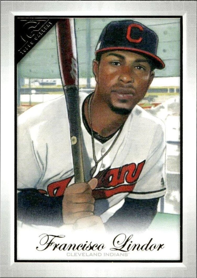 2019 Topps Gallery Francisco Lindor #50 trading card