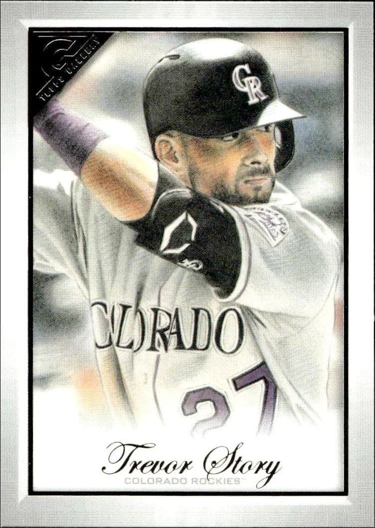 2019 Topps Gallery Trevor Story #14 trading card