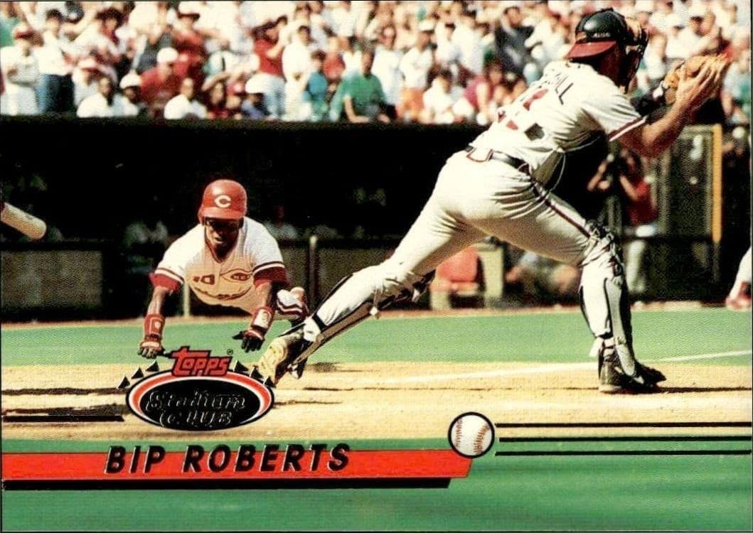 1993 Topps Stadium Club Bip Roberts #30 trading card