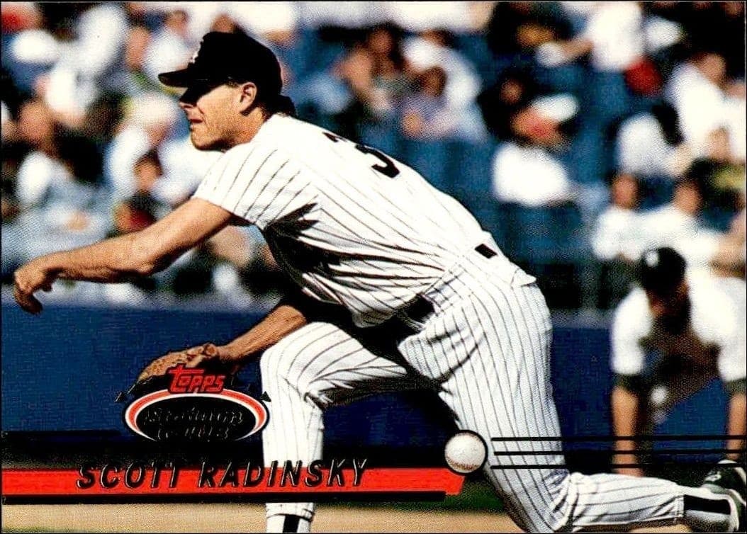 1993 Topps Stadium Club Scott Radinsky #275 trading card