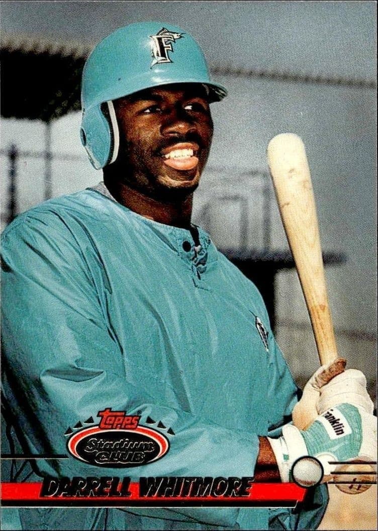 1993 Topps Stadium Club Darrell Whitmore #516 trading card