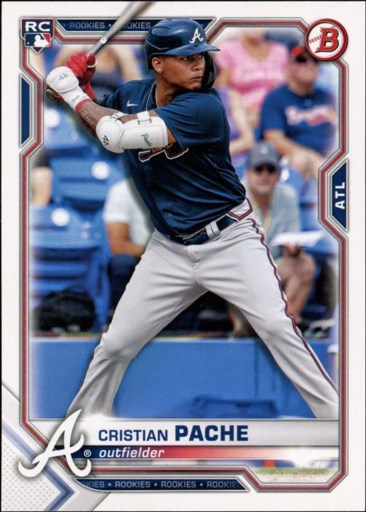 2021 Bowman Cristian Pache #36 trading card