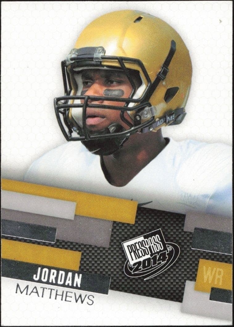 2014 Press-Pass Jordan Matthews #31 trading card