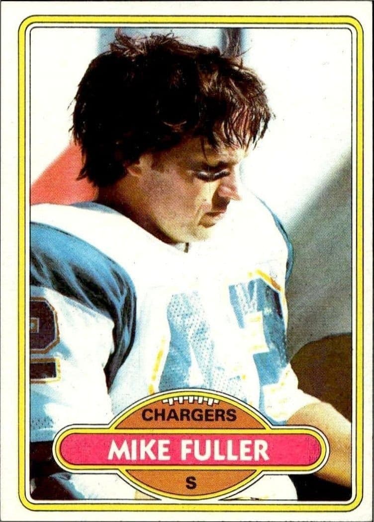 1980 Topps Mike Fuller #481 trading card