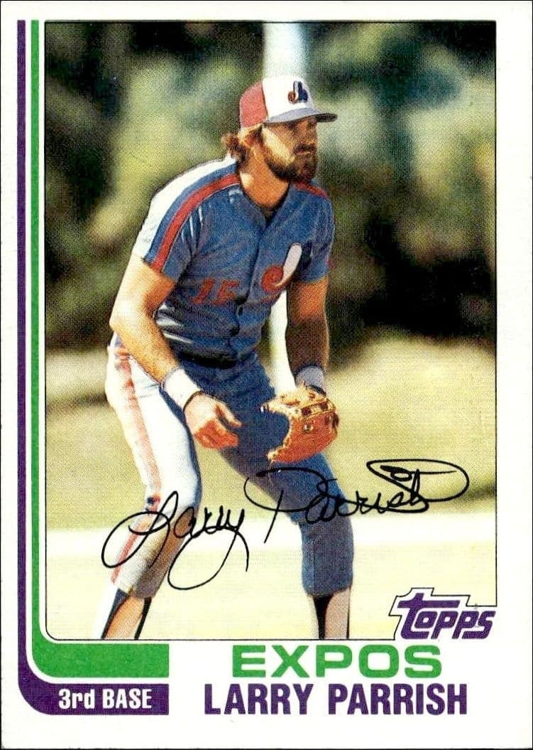 1982 Topps Larry Parrish #445 trading card