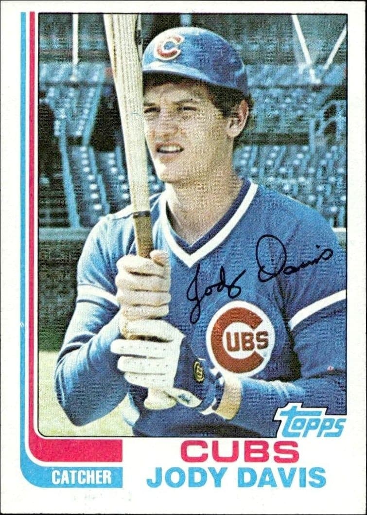 1982 Topps Jody Davis #508 trading card