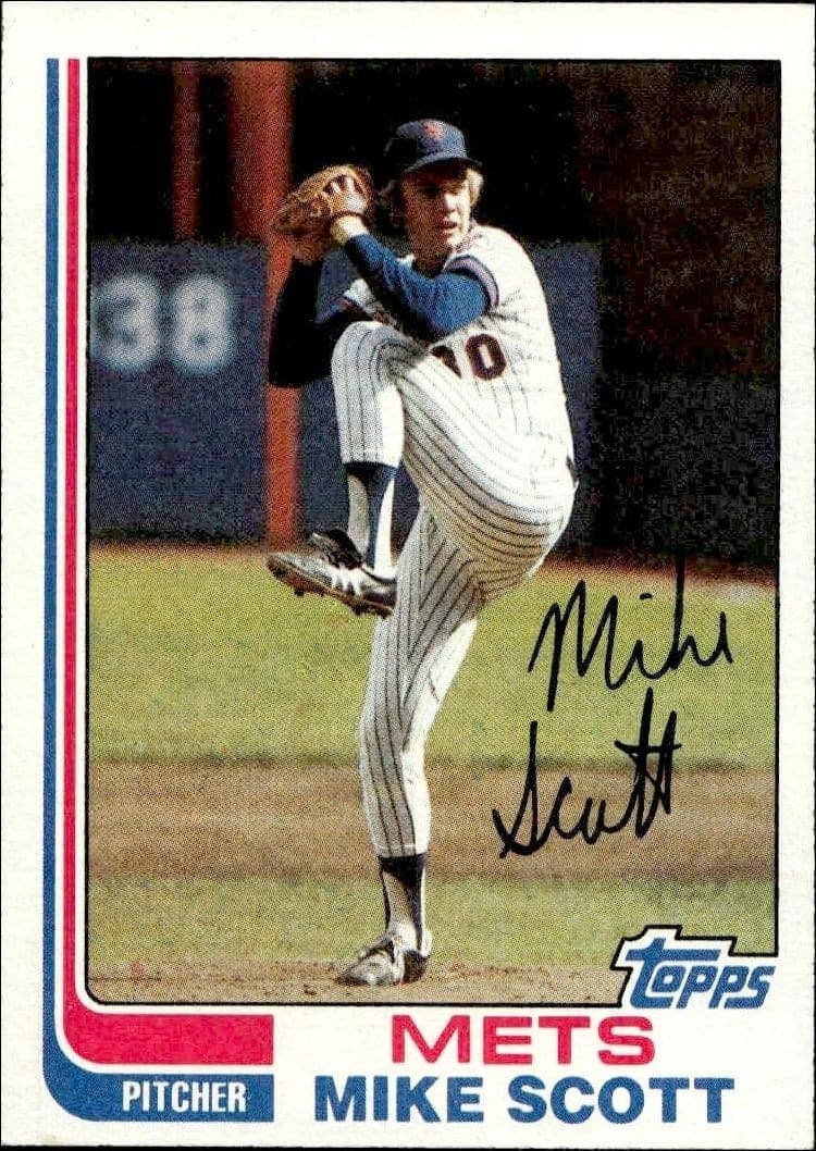 1982 Topps Mike Scott #432 trading card