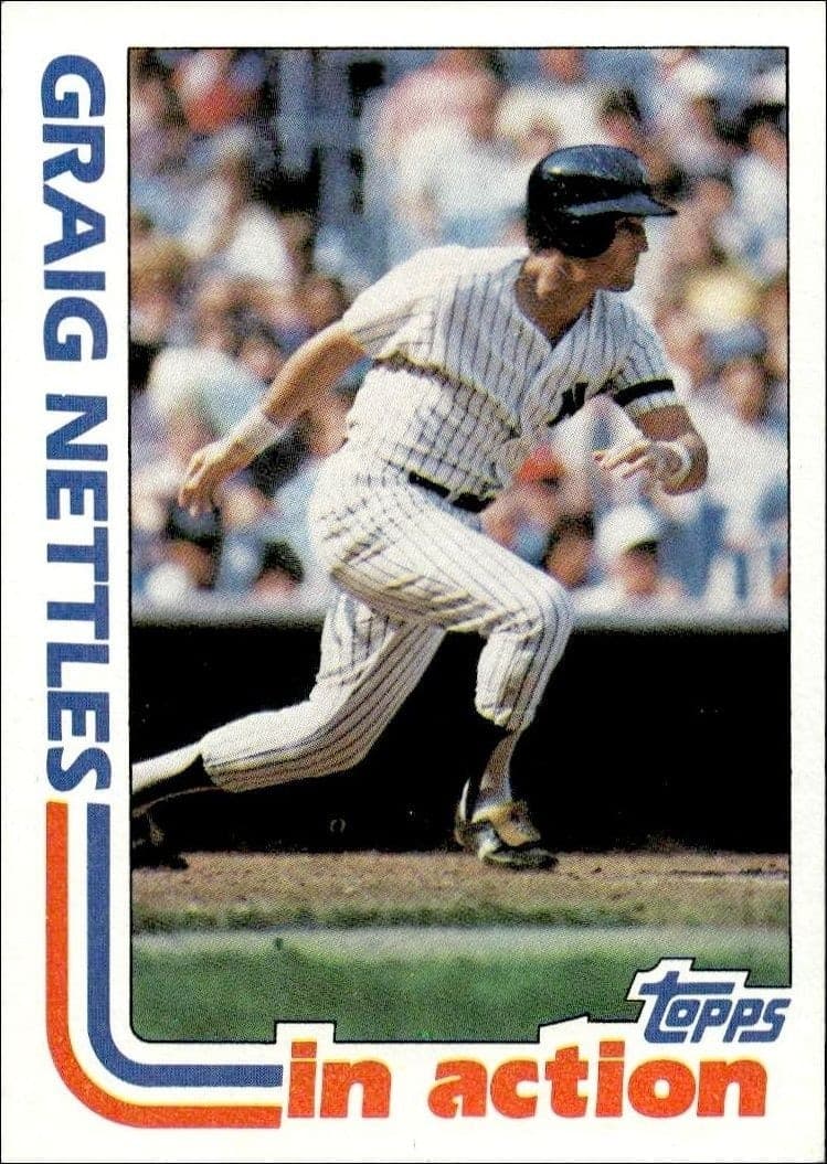 1982 Topps Graig Nettles #506 trading card