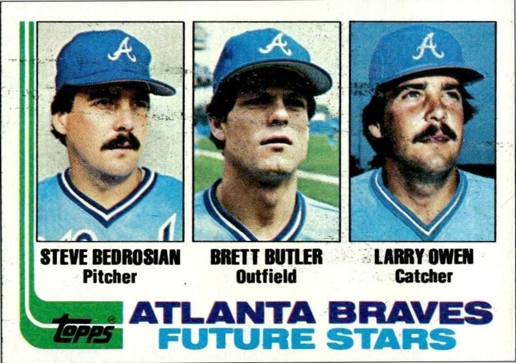1982 Topps Steve Bedrosian #502 trading card