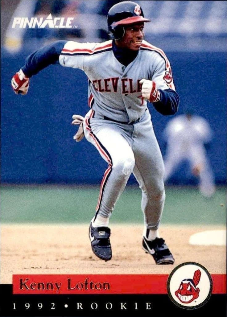 1992 Pinnacle Rookies Kenny Lofton #3 trading card