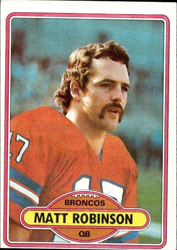 1980 Topps Matt Robinson #12 trading card