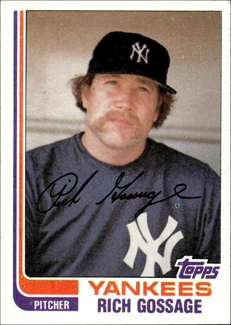 1982 Topps Rich Gossage #770 trading card