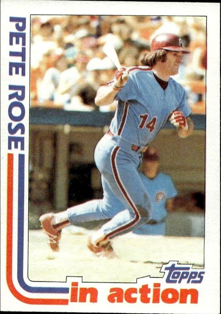 1982 Topps Pete Rose #781 trading card