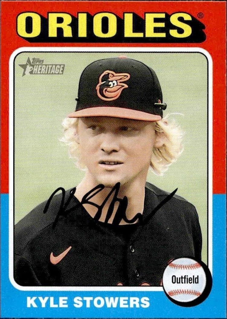 2024 Topps Heritage Kyle Stowers #272 trading card