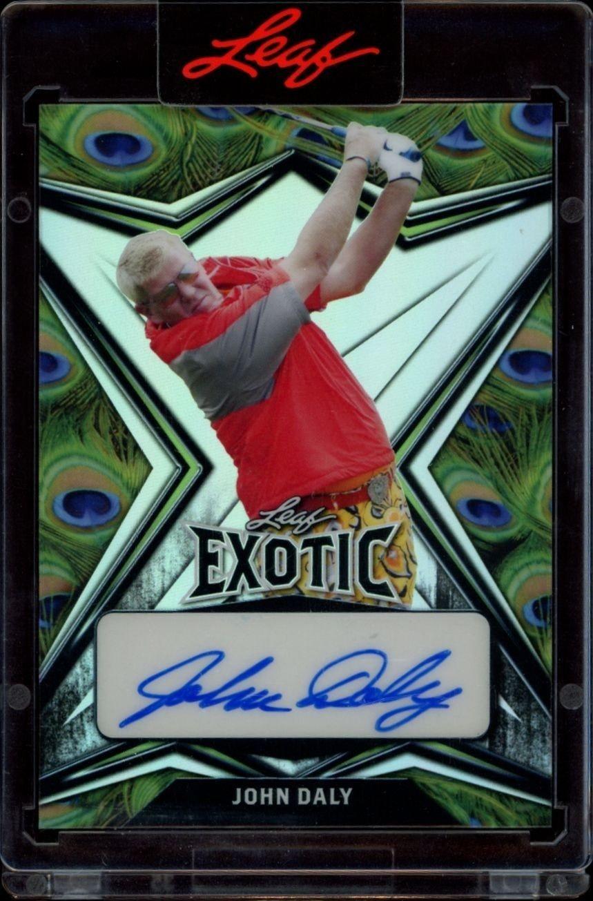 2022 Leaf Exotic John Daly #EA-JD2 trading card