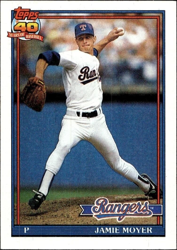 1991 Topps Jamie Moyer #138 trading card
