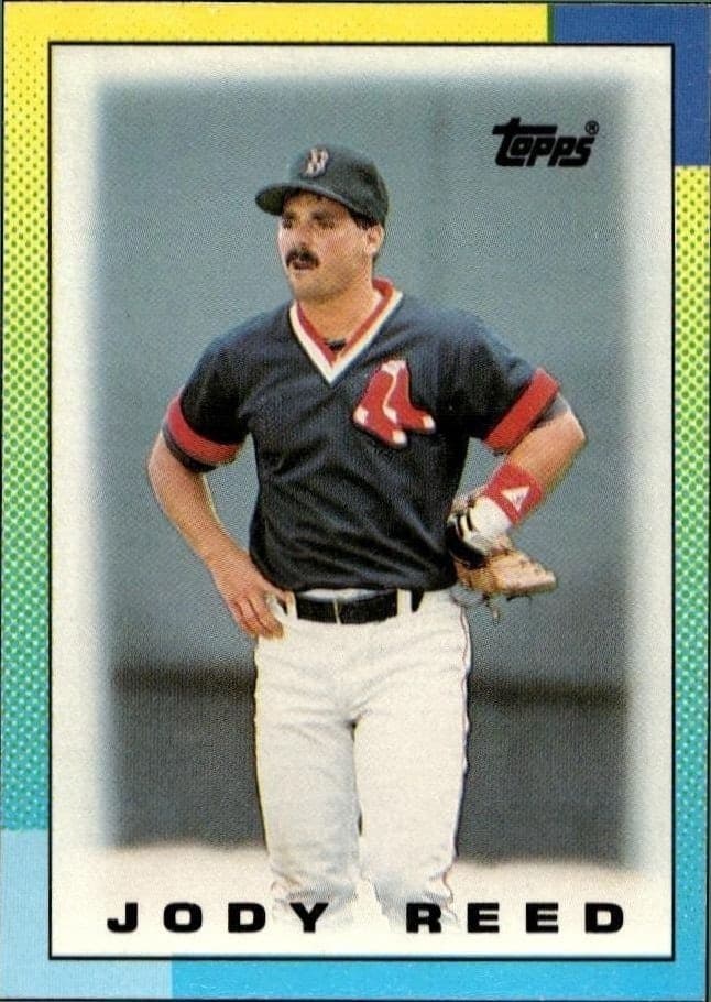 1990 Topps Minis Jody Reed #6 trading card