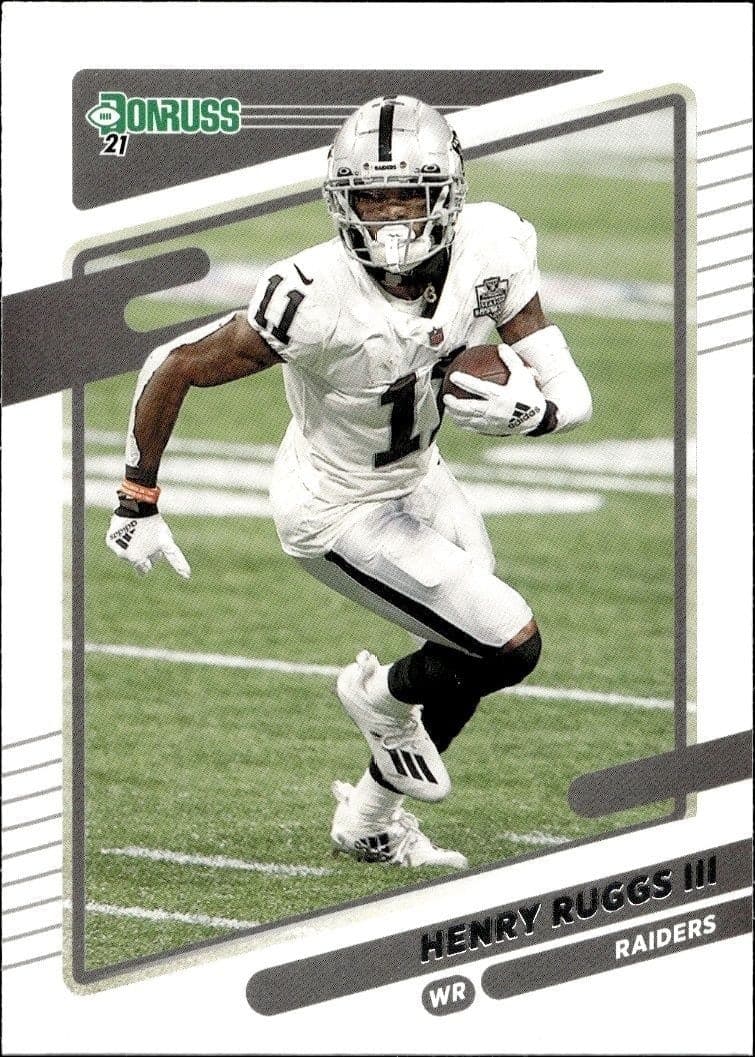 2021 Panini Donruss Henry Ruggs III #90 trading card