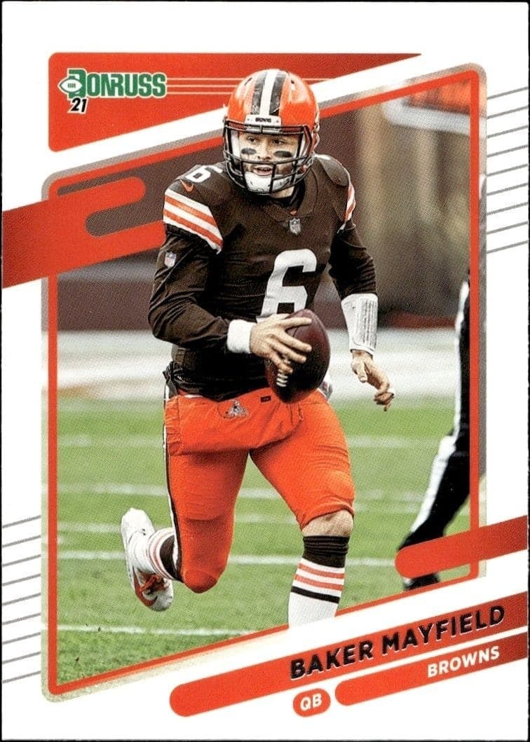 2021 Panini Donruss Baker Mayfield #195 trading card