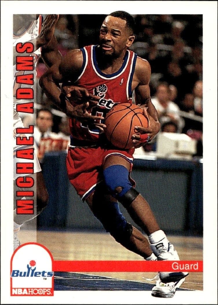 1992-93 Skybox NBA Hoops Michael Adams #230 trading card