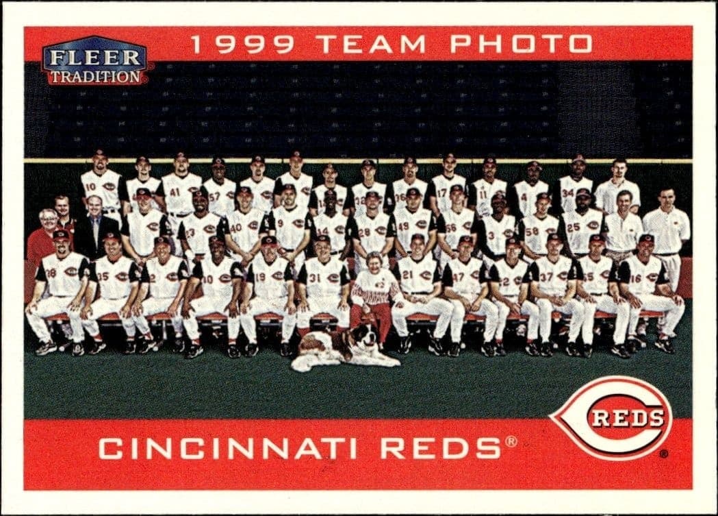 2000 Fleer Tradition Glossy Cincinnati Reds #255 trading card