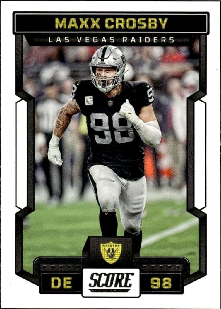 2023 Panini Score Maxx Crosby #139 trading card