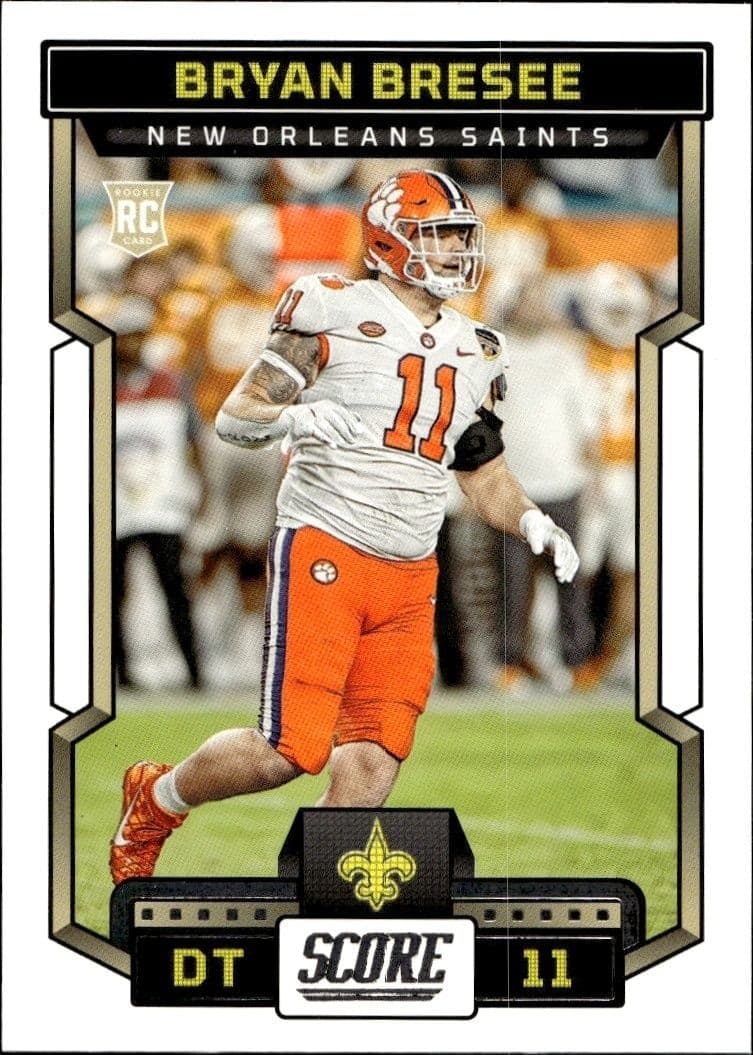 2023 Panini Score Bryan Bresee #371 football trading card front