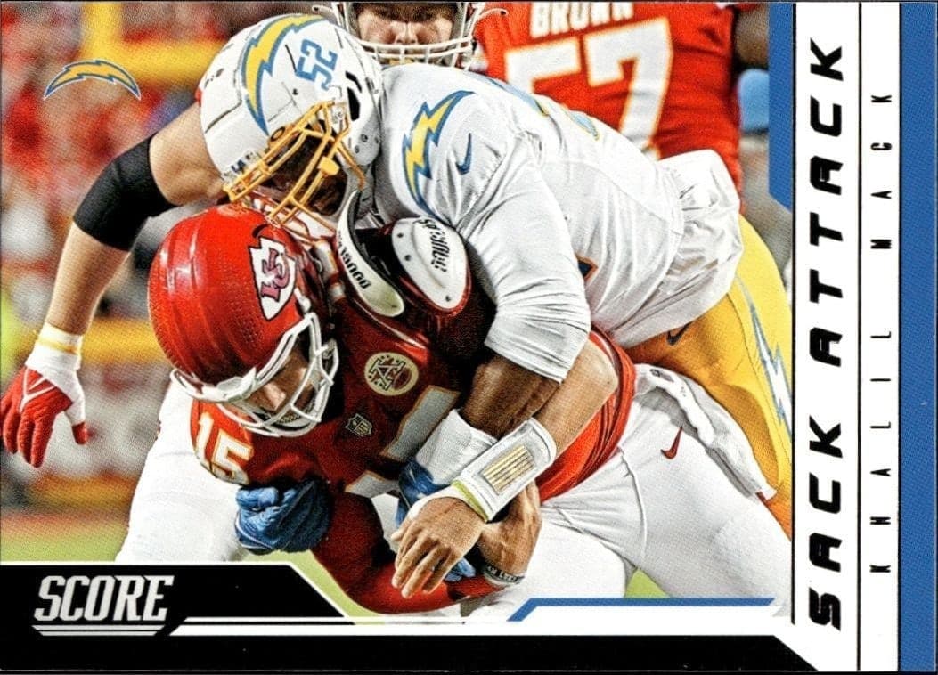 2023 Panini Score Khalil Mack #14 trading card