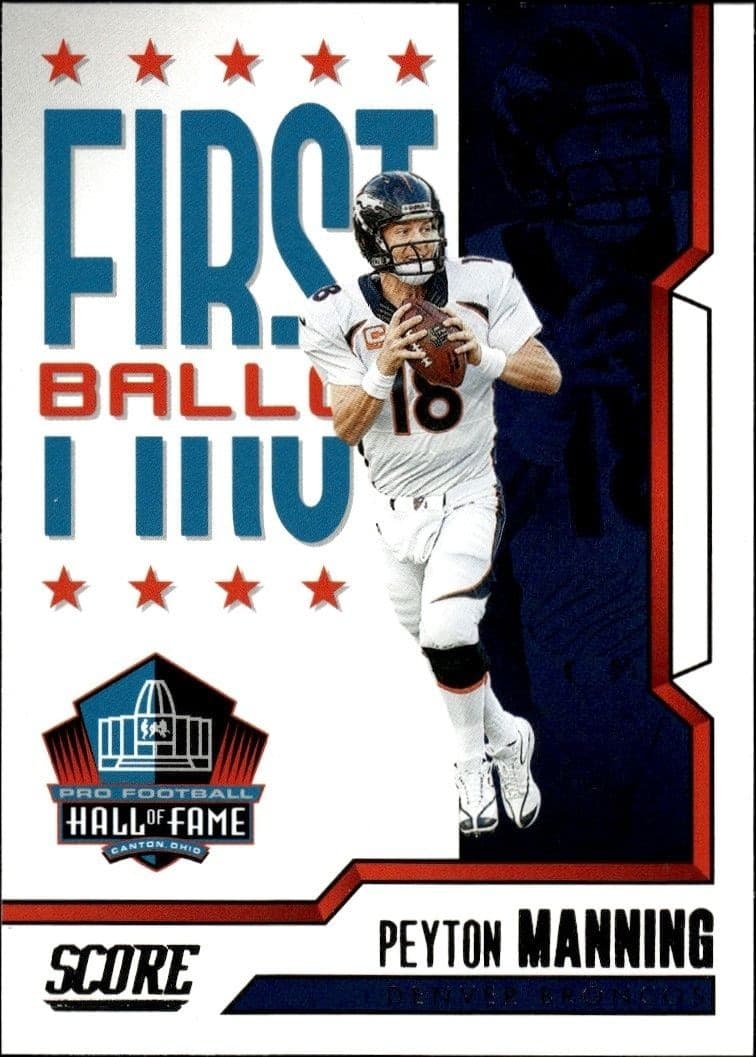 2023 Panini Score Peyton Manning #6 trading card