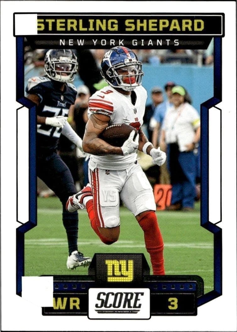 2023 Panini Score Sterling Shepard #237 football trading card front