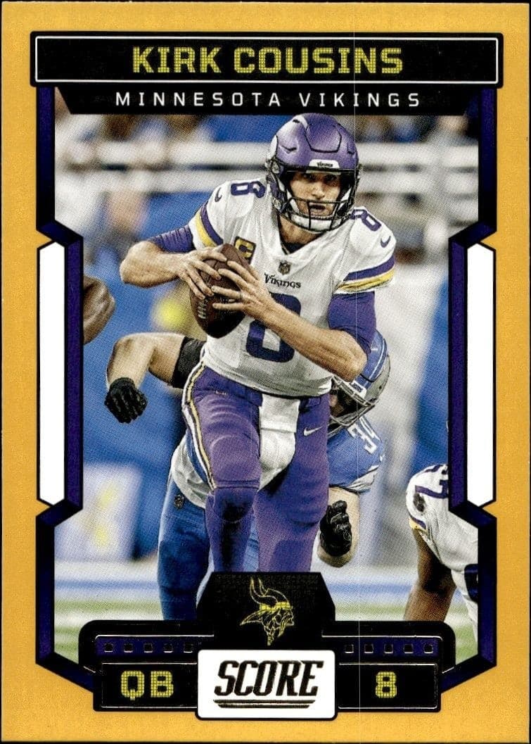 2022 Panini Score Kirk Cousins #111 trading card