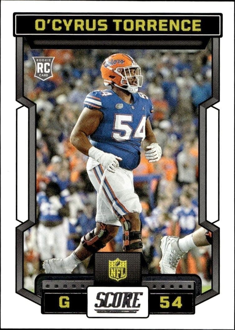 2023 Panini Score O'Cyrus Torrence #398 trading card