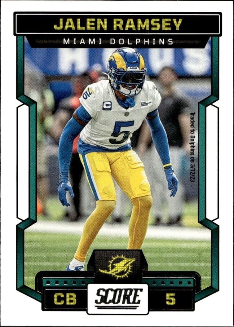 2023 Panini Score Jalen Ramsey #166 trading card