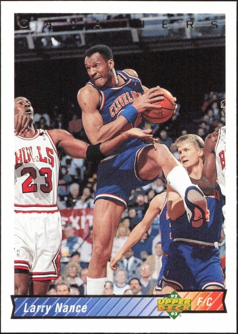 1992-93 Upper-Deck Larry Nance #281 trading card