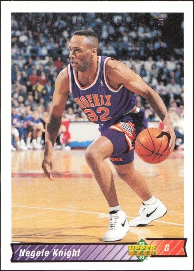 1992-93 Upper-Deck Negele Knight #278 trading card