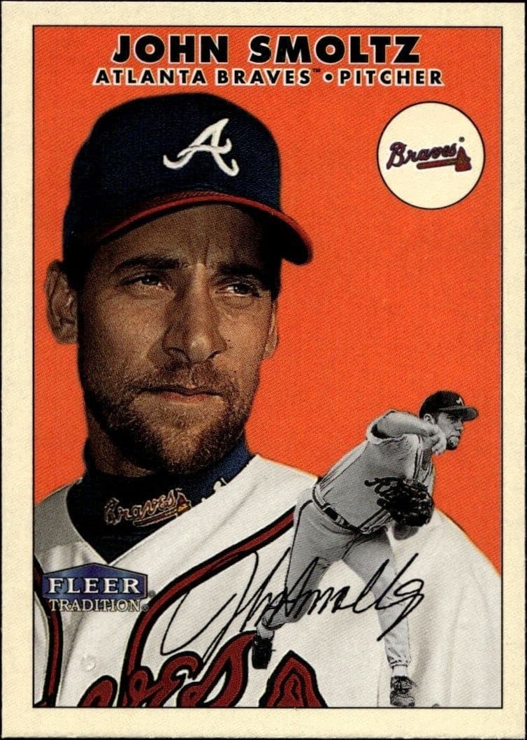 2000 Fleer Tradition Glossy John Smoltz #240 trading card