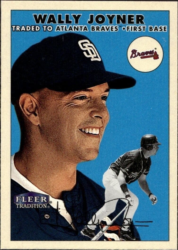 2000 Fleer Tradition Glossy Wally Joyner #409 trading card