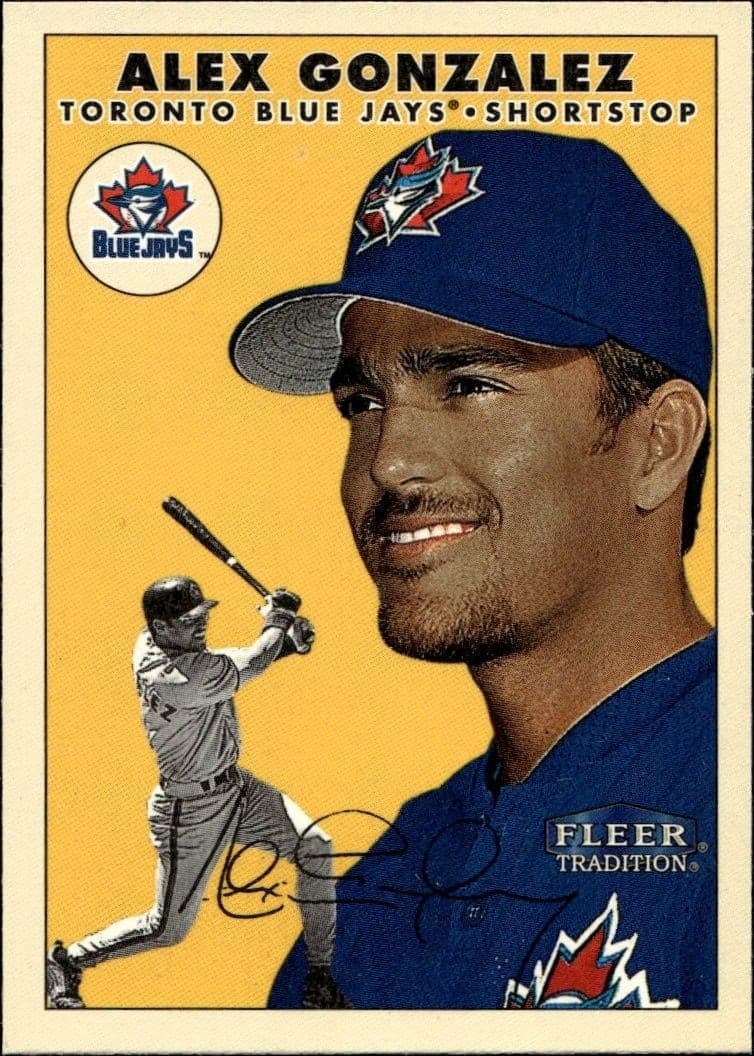 2000 Fleer Tradition Glossy Alex Gonzalez #69 trading card