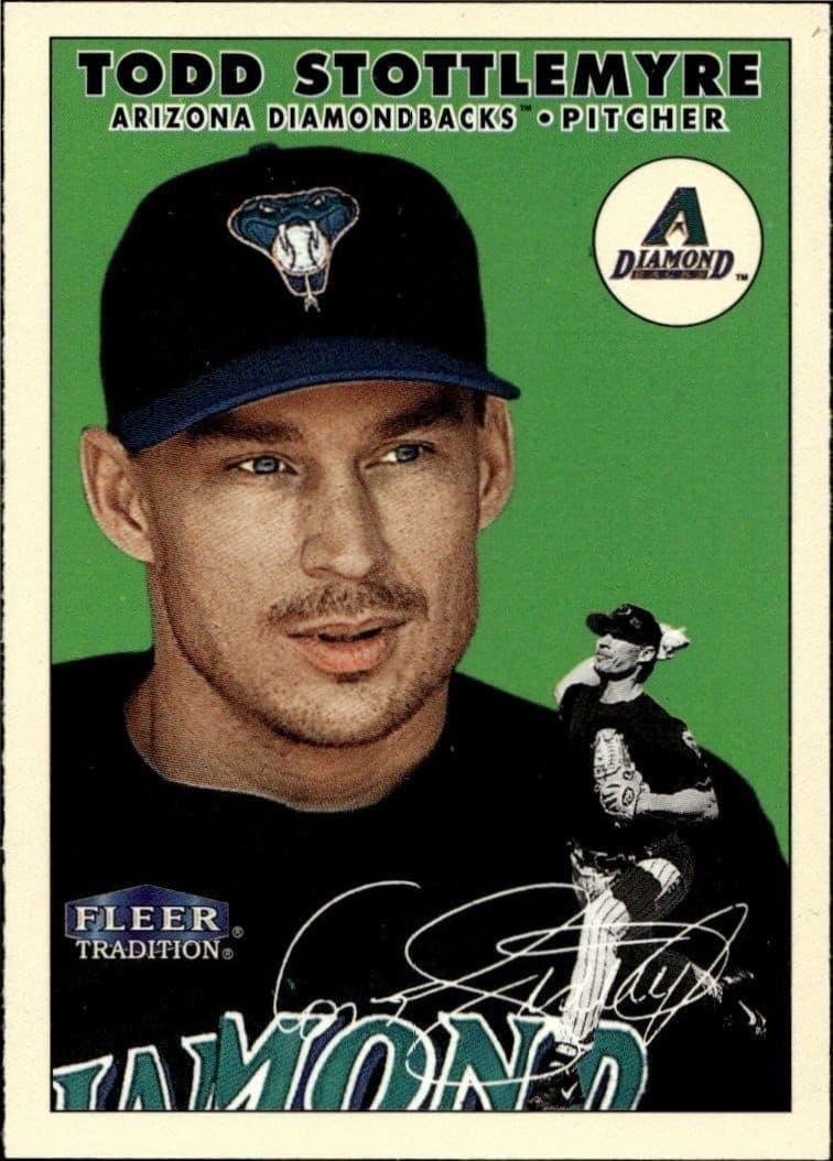 2000 Fleer Tradition Glossy Todd Stottlemyre #355 trading card