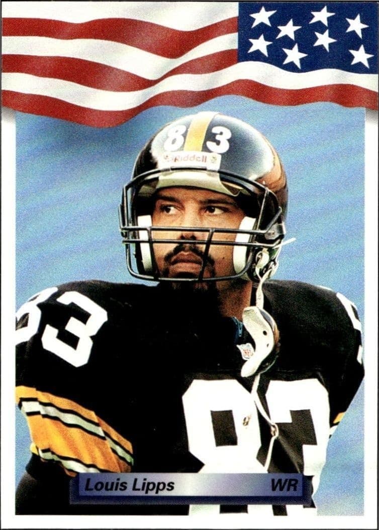 1992 Aw-Sports Team NFL Louis Lipps #73 trading card