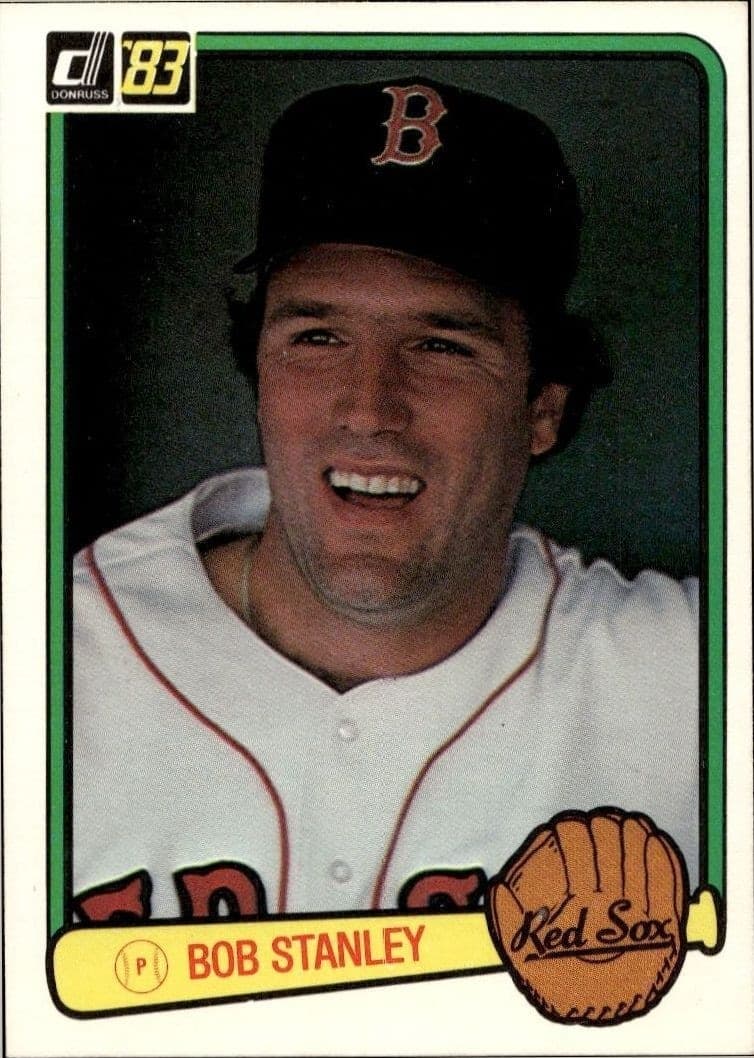 1983 Donruss Bob Stanley #386 trading card